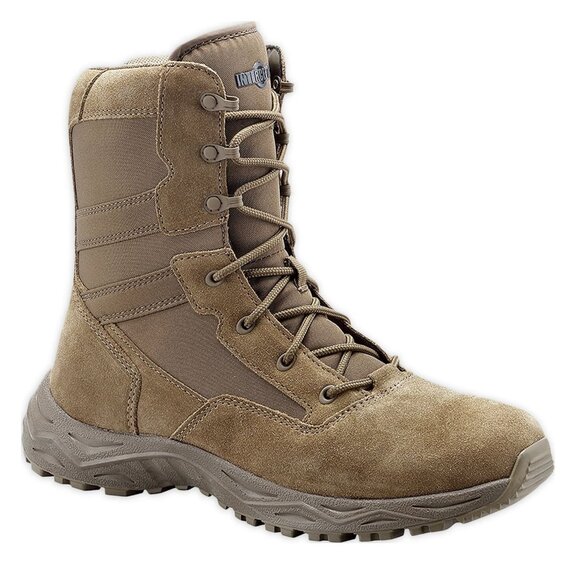 Interceptor Men's Tactical Work Boots Frontier 6" Soft Toe Slip Resistant Suede - Picture 1 of 10